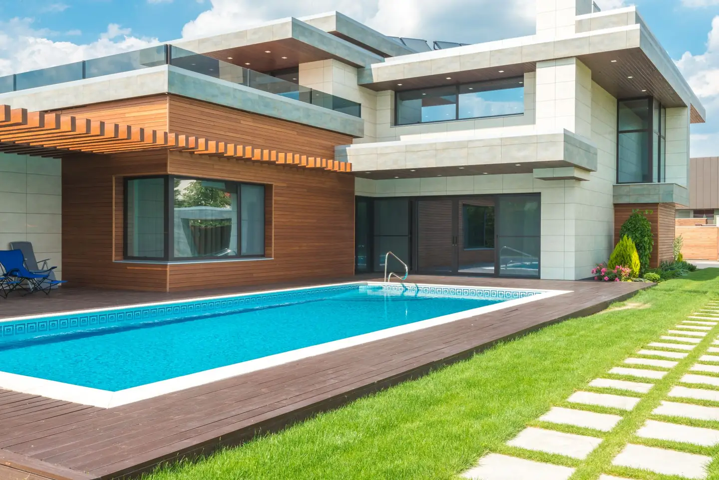 Swimming pool built in Coralville, NSW